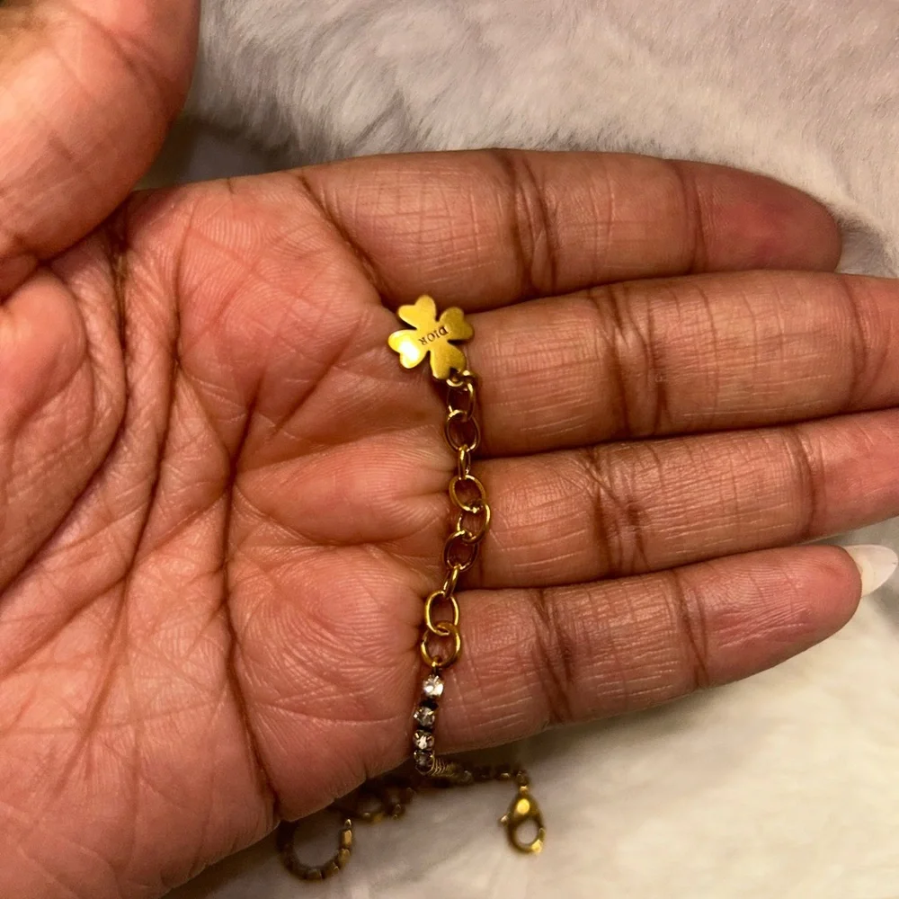 Christian Dior Star Charm Tennis Bracelet